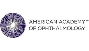 A logo of the american academy of ophthalmology.